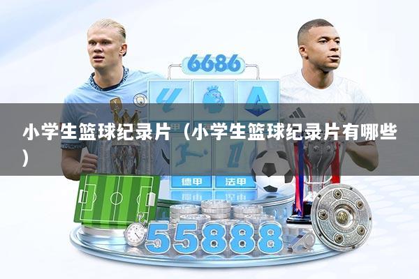 小学生篮球纪录片(小学生篮球纪录片有哪些)